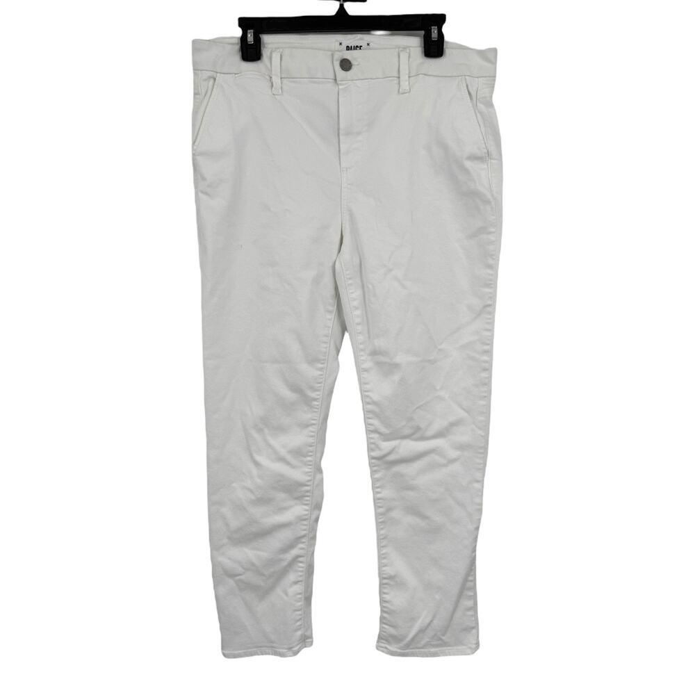 Paige Rianne Slash Pocket Chino pants white size 33